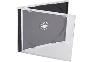 Q-CONNECT Jewel 25x Custodie Singole per CD/DVD