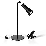 XECH Table Lamp for Study with Multiple Attachments Desk Lamps For Students 4 in 1 Rechargeable Desk Light with Powerful Neod