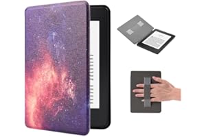 BHHB Funda Kindle Paperwhite de 11(Modelo 2021) con magnético, Protectora Case Cover e-Reader ebook de 6.8", Fundas Infantiles Ligeras con Función Auto Sleep/Wake y Correa de Mano Smart Cover