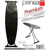 Perilla Premium &Uuml;t&uuml; Masası Kılıfı, 54x162 cm, Antrasit, &Ouml;rg&uuml; Kumaş, 9 mm S&uuml;nger