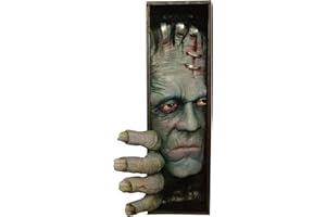 Halloween Peeping Bookends - Stunning Personalized Bookends Resin - Decorative Bookends Sculpture Bookshelf Decor Craftsmanship Desktop Decoration for book Joberio