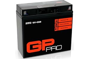 GP-PRO G19 - Batería de arranque para motos, 12V, 22Ah, para BMW R850 / R1100 / R1150 / GS K1200