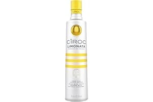 Ciroc Limonata │ Premium Flavoured Vodka │ 37.5% vol │ 70cl │ Citrus & Italian Lemon Flavours │ Mediterranean Experience │ Bottle