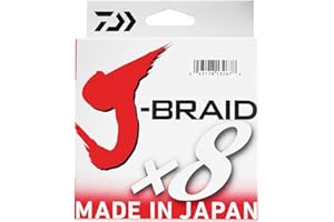 Daiwa J-Braid X8 500M Multicolore 8 Tresses Polyéthylène (PE) Braided Fishing Line
