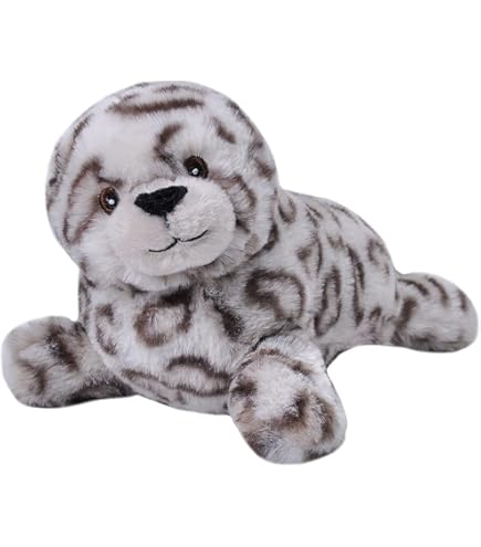 Peluche Foca Arpia Mini Ecokins Wild Republic | 20 Cm | Giocattolo Ecologico Riciclato (7 Bottiglie PET)