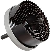 7 Par&ccedil;a Pan&ccedil; Seti, Ahşap, Al&ccedil;ıpan, Plastik i&ccedil;in, 26-32-38-45-50-56-63 mm &Ccedil;ap, Hassas Delme