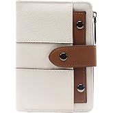 INOVERA (LABEL) Small Wallet for Women & Girls - Stylish Faux Leather Ladies Hand Purse for Card, Cash, Coin, ID Window with