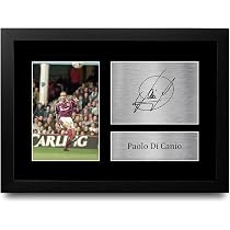HWC Trading FR A4 Malcolm Macdonald Magpies Cadeaux Imprimés Photo Autographe Signée Pour Les Fans De