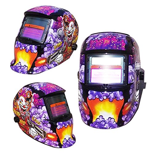 MCTECH® Solar Schweißhelm Automatik Schweißmaske Schweißschild Schweißschirm (Joker) - 4