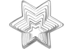 TUSINA huahuo Moule à Biscuits En Métal Emporte-Pièces Lot De 10 Emporte Piece Patisserie Utilisé Pour La Cuisson Des Biscuits