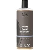 Urtekram Rasul BIO Shampoo, Volume, 500 ml | COSMOS ORGANIC certificado por Ecocert Greenlife; Con arcilla, aloe vera y glice