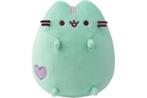 Aurora, 61561, miętowy pastelowy pusheen, 7 cali, miękka zabawka, zielony