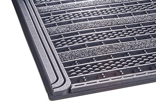 PUR|GridClean Design Fussmatte für Innen und Aussen in anthrazit metallic ca. 59 x 39 cm - 5