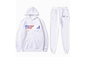 FUXINGHUAYA 2 Piezas Chándal Trapstar Niño Chandal Niños Otoño Invierno Sudadera con Capucha y Jogger Pantalones Niños Conjunto de Ropa Deportiva para 2-15 Años