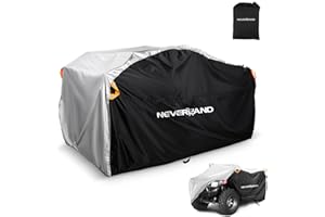 NEVERLAND Impermeable Funda para Quad ATV - Cubierta Exterior con Tafetán de Poliéster 190T - ATV Cubre Quad Protección contra Lluvia, Nieve, Polvo, Granizo y Sol (210x120x115cm)