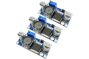 Aihasd 3 Piezas XL6009 Módulo convertidor de impulso DC - DC 4,5-32 V a 5-40 V Tensión de salida Ajustable Placa de circuito elevador Convertidores de potencia 4A 400KHz