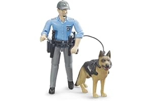 Bruder Police Officer with Dog