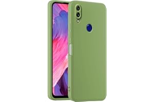 HULLIN Funda de Silicona Colorida para Teléfono, Adecuada para Redmi 7 (6.26") - Verde Matcha