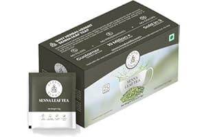 HERBAL HERMIT Senna Tea (25 Tea Bags), Premium Herbal Laxative Tea for Constipation Relief, Smooth Move Colon Cleanse| Made from 100% Natural Senna Leaves