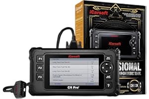 iCarsoft CR Pro+ | Outil Diagnostic Automobile Multimarques OBD2 | Lecture et effacements codes défauts | Reset FAP | Codage Injecteurs | Purge ABS et autres fonctions