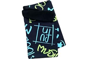 Wollhuhn Kinder Loop Schal – Warmer Schlupfschal/Halstuch mit Fleece-Futter – doppellagig, weich & wendbar – viele Motive für Winter & Übergangszeit