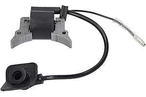 QQMORA 52mm CG328 bobine d'allumage pièces de système de démarrage adaptées pour TANAKA débroussailleuse tondeuse tracteur tondeuse ABS alliage d'acier