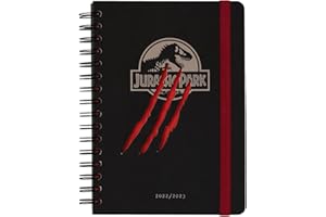 Grupo Erik - Agenda Scolaire 2022/2023 Jurassic Park | Agenda Semainier - Août à Juillet | Fournitures Scolaires, Collège, Lycée et Étudiants, Sous Licence Officielle, Rentrée Scolaire