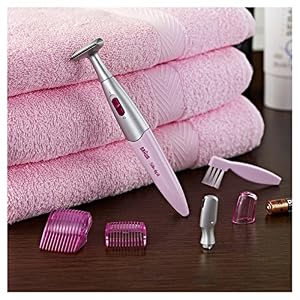 Braun FG1100 Silk-épil 3in1 Trimmer - Finisher with 4 accessories, including a precision head, Pink - Image 3