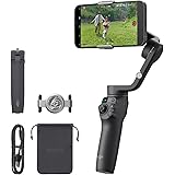 DJI Osmo Mobile 6, stabilizzatore per smartphone a 3 assi, manico telescopico integrato, tracciamento degli oggetti, portatil