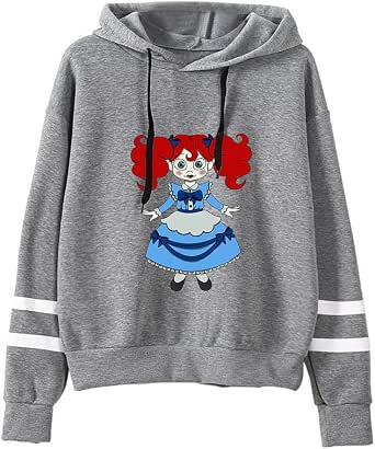Zhongkaihua Poppy Playtime Huggy Wuggy Felpa con cappuccio con cappuccio a  maniche lunghe Casual Top Pullover per bambini adulti XXS-4XL, Tipo 2, XXS  : Amazon.it: Abbigliamento
