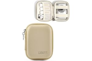 Linpr Estuche para Cámara Digital Compacta Funda Protectora Compatible con CAMKORY/Kodak PIXPRO FZ45/FZ55/Lecran/VAHOIALD/Canon IXUS 285 HS, Soporte de Almacenamiento para Accesorios