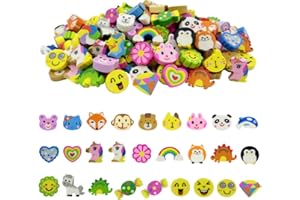 MLLTECH Gomme da cancellare 150 pezzi per bambini, Mini gomma con motivo Gomma divertente per la scuola a casa, gomme per l'ufficio materiale scolastico cancelleria gomma per regali per bambini studenti