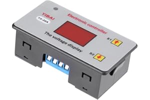 ASIXX Controlador de protección de bajo voltaje, batería Corte de bajo voltaje Interruptor automático Encendido Protección Módulo de cálculo del controlador de bajo voltaje Interruptor de corte de bajo volt