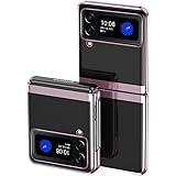 MOJIA Custodia per Samsung Galaxy Z Flip4 (Z Flip 4, Galvanotecnica Paraurti Cover, AntiGraffio Antiurto Antiscivolo Traspare