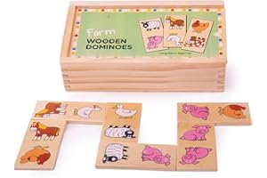 Bigjigs Toys Farm Dominoes