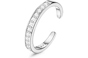 ORAZIO S925 Sterling Silber Zehenringe für Frauen Pfeil Unendlichkeit Vintage keltischen Knoten Gänseblümchen Blume stilvolle Zehenringe verstellbare Zehenband Ringe Sommer Strand Fuß Schmuck Set