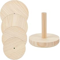Kit 4 Outils Poterie En Bois De Hêtre – 12/16/19.7/24 Cm Pour Fabriquer Bols Et Assiettes