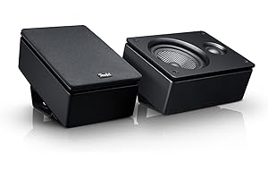 Teufel Reflekt Dolby-Atmos-Lautsprecher Speaker Horizontale oder vertikale Montage Musik Film Heimkino Schwarz
