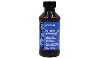 LorAnn Oils Bakery emulsja naturalny i sztuczny smak 4 oz-Blueberry, inne, wielokolorowe