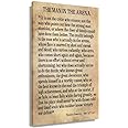 Busmko Man In The Arena Framed Inspirational Wall Art Prints Modern Vintage Pictures Canvas Motivational Quotes Wall Decor For Bedroom Framed (16x24 inch)