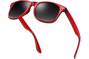 KANASTAL Occhiali da Sole da Uomo Donna Polarizzati Protezione UV400 Quadrati Vintage Retrò Classici Sunglasses Men Women per Spiaggia Pesca Guida Viaggio