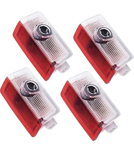 Placchette Proiettore Logo LED AMG Classe GLS GLC GLB GLA A B C E Per Portiera No Fori No Connessioni Plug Play