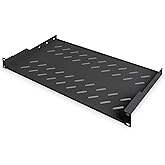 DIGITUS Fixed Mount Shelf - 19" 1U - 250mm Deep | Front Fixing &ndash; For Network Enclosures and Servers with a minimum depth of 4