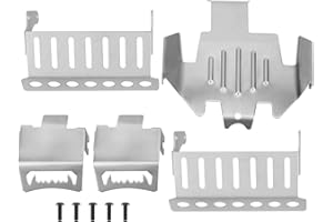 VGEBY 5pcs RC Crawler Chassis Armor Plate Parts Fit for TRX4 Bronco G500 1/10 RC Car Model Toys Car Model Accessories