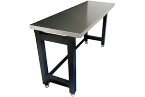 Seville Classics Stainless Steel Top Workbench Work Bench Commercial Quality