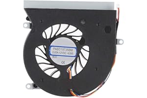 TOPIKY 4pin Connector DC 12V 0.65A CPU Cooling Fan for MSI GT62VR Series MS-16L1 MS-16L2 Compatible with AAVID THERMALLOY PABD19735BM 0.65A 12VDC -N322 PABD19735BM -N395