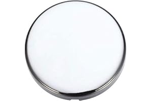 ZOO HARDWARE Blank Profile Escutcheon - 52mm Dia - Polished Chrome