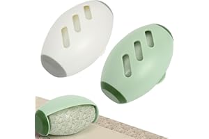 ZephyrCraft 2 Stück Waschbare Wiederverwendbare Fusselrollen, Tragbare Silikonkleberolle für Tierhaare, Kleidung, Möbel und Teppiche, Perfekt als Mini Tierhaarentferner für Hunde und Katzen