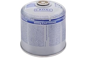 Cadac 1 X Cartuccia a Vite – 300 G/445g/500g valvola Gas Cartuccia – Fornello a Gas