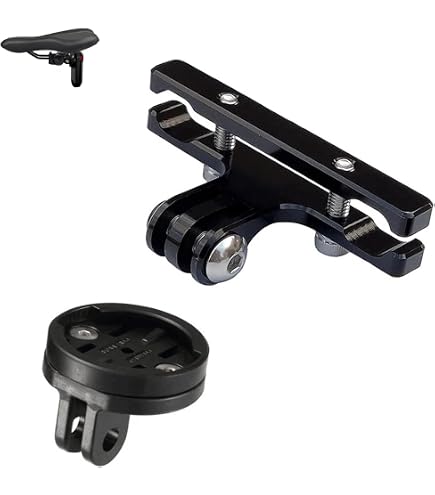 Support Guidon Garmin Pour Caméra Virb - Montage Sur Tube Large, Pour VTT, Vélo, Moto